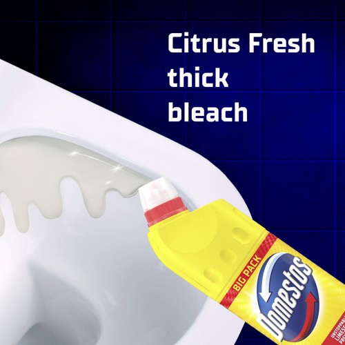Domestos Bleach Citrus  thumbnail 3