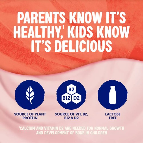 Alpro Kids Strawberry Soya Dairy Free Yoghurt Alternatives 4x115g thumbnail 2