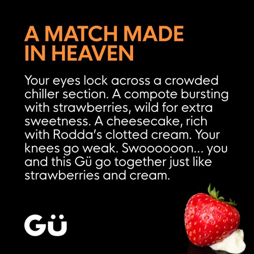 Gu Wild Strawberry & Clotted Cream Cheesecake 2 x 82g thumbnail 4