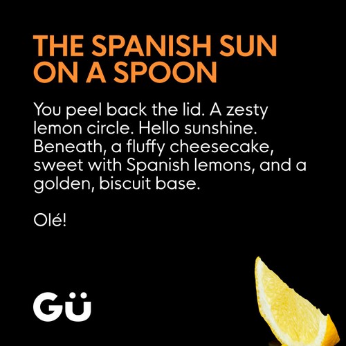 Gu Spanish Lemon Cheesecake Dessert 2 x 85g thumbnail 4