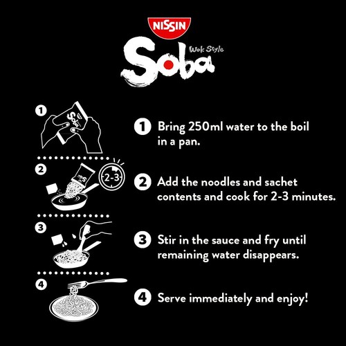 Nissin Soba Bag Curry 108g thumbnail 3