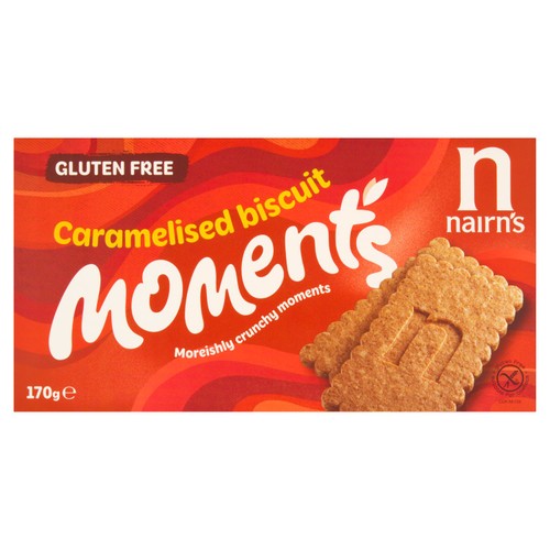 Nairn's Gluten Free Caramelised Biscuit Moments 170g