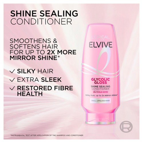 L'Oreal Elvive Glycolic Gloss Core Conditioner  thumbnail 2