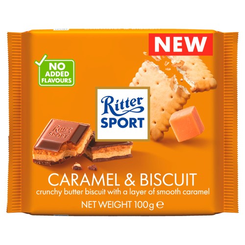 Ritter Sport Caramel Biscuit 