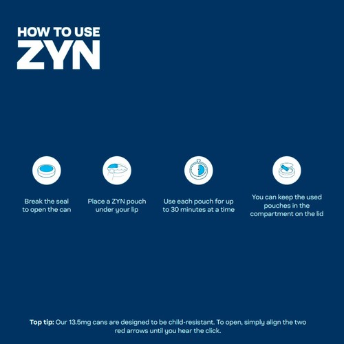 ZYN Citrus 3mg Nicotine Pouches thumbnail 4