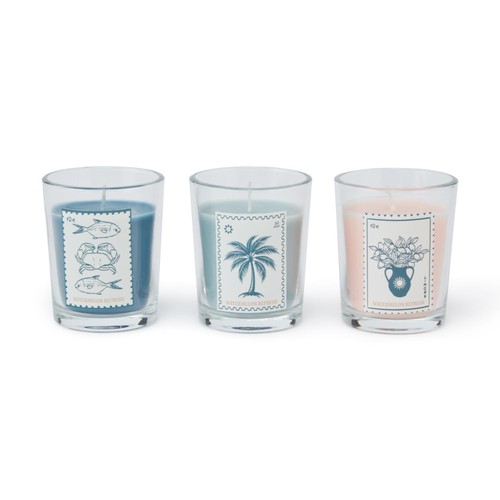 Nutmeg Home Madina 3 Pack Candles thumbnail 2