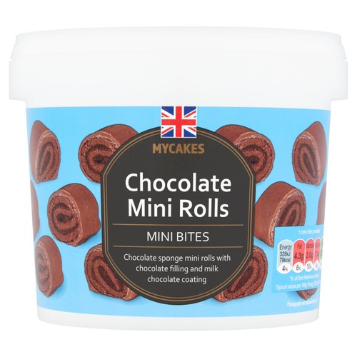 Mycakes Chocolate Mini Rolls 