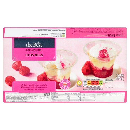 Morrisons The Best Raspberry Eton Mess 
