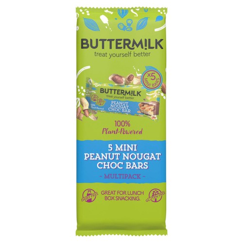 Buttermilk Mini Peanut Nougat Choccy Bars