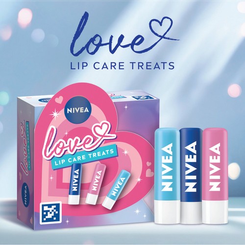 Nivea Love Lipcare Treats Gift Pack thumbnail 3