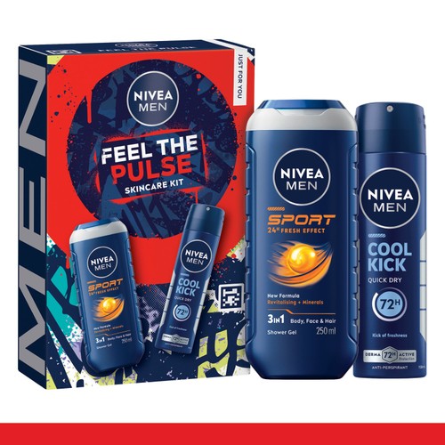 Nivea Men Feel The Pulse Gift Pack thumbnail 2