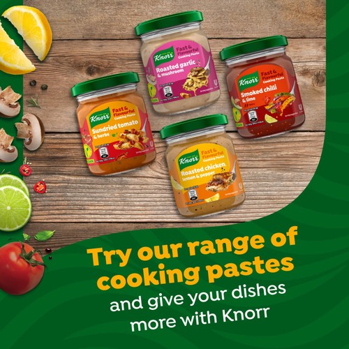 Knorr Roasted Chicken, Lemon & Pepper Cooking Paste 165g thumbnail 3