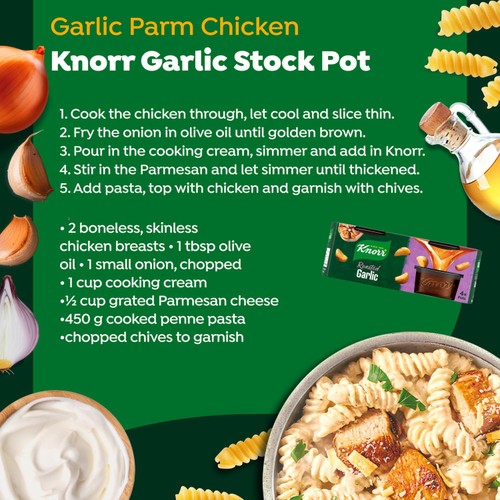 Knorr Garlic Stock Pot 4x28g thumbnail 3