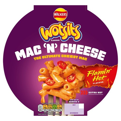 Wotsits Flamin Hot Mac & Cheese
