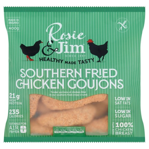 Rosie & Jim Southern Fried Chicken Goujons 400g