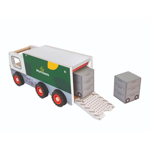 Ollie & Grace Morrisons Lorry thumbnail 2