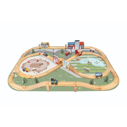Ollie & Grace Train Track Set