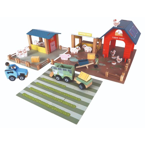 Ollie & Grace Farm Set With Tractor
