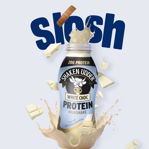Shaken Udder White Chocolate Protein Milkshake  thumbnail 6