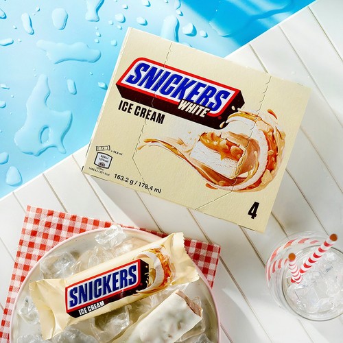 Snickers White Ice Cream Bars  thumbnail 3