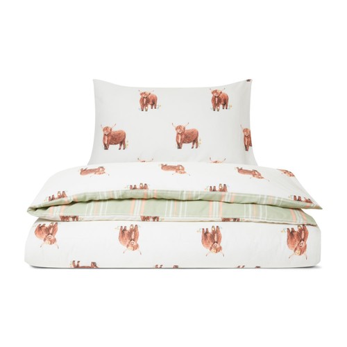 Nutmeg Home Highland Meadow Easy Care Duvet Set King