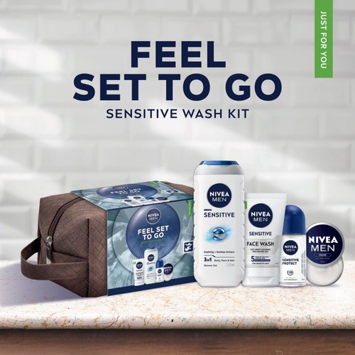 Nivea Men Feel Set To Go Gift Pack thumbnail 3