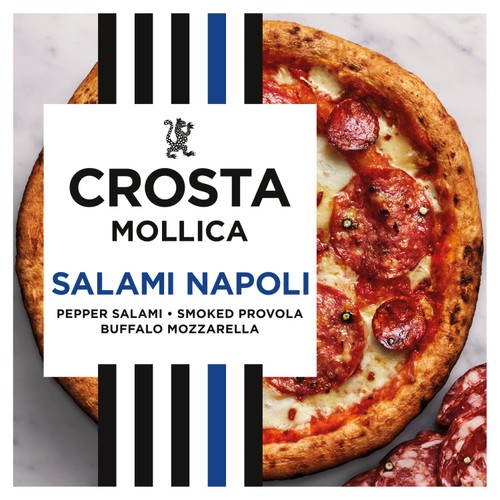 Crosta Mollica Salami Napoli Pizza 413g