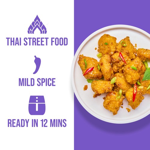 Kitchen Joy Thai Fried Chicken Krapow Chicken 250g thumbnail 2