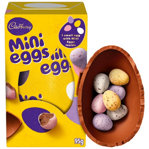 Cadbury Mini Eggs Chocolate Easter Egg 95g thumbnail 2
