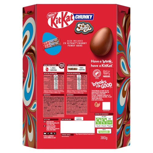 Nestle Kit Kat Chunky Funky Incredible Egg thumbnail 3