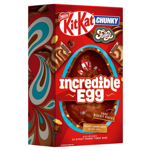 Nestle Kit Kat Chunky Funky Incredible Egg thumbnail 4