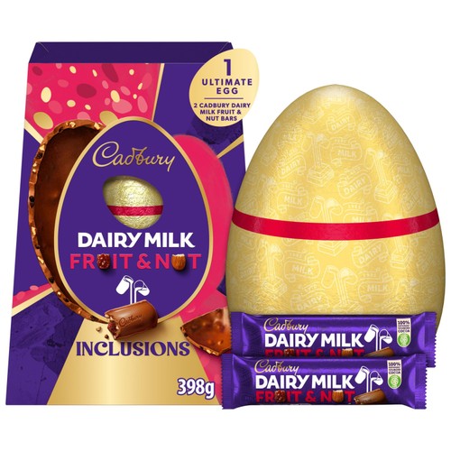 Cadbury Dairy Milk Fruit & Nut Inclusions Ultimate Egg thumbnail 2