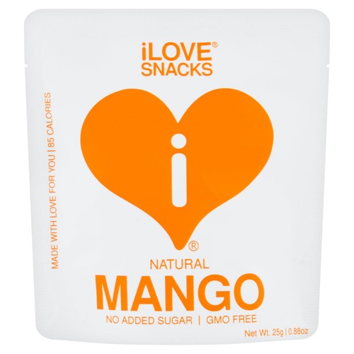 I Love Snacks Gently Dehydrated Mango 