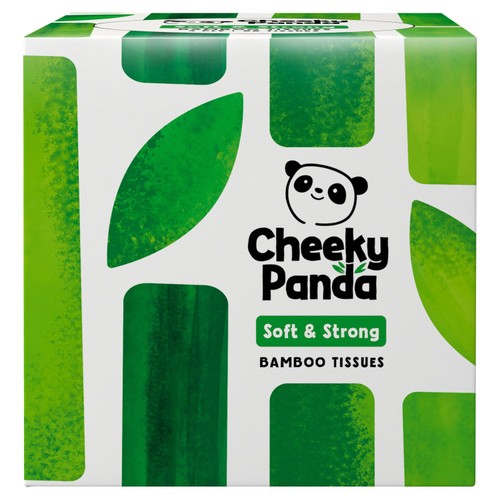 Cheeky Panda Classic Bamboo Cube Tissues (56 Tissues)