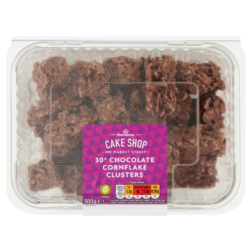 Morrisons 30 Chocolate Cornflake Clusters
