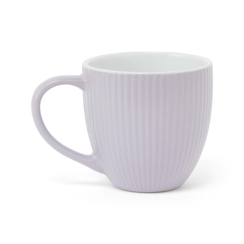 Nutmeg Home Ridged Value Mug Lilac
