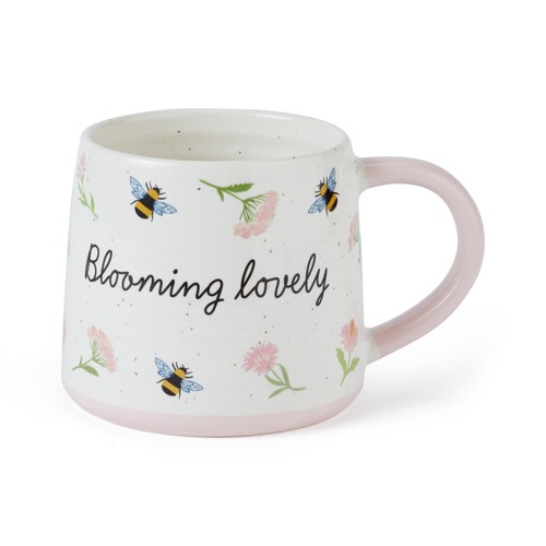 Nutmeg Home Blooming Lovely Slogan Mug