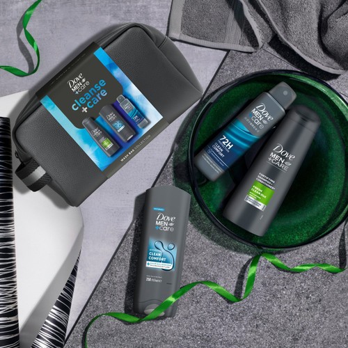 Dove Men Care Cleansecare With Bag Collagen Advanced Gift Set thumbnail 2