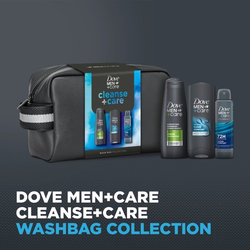 Dove Men Care Cleansecare With Bag Collagen Advanced Gift Set thumbnail 3