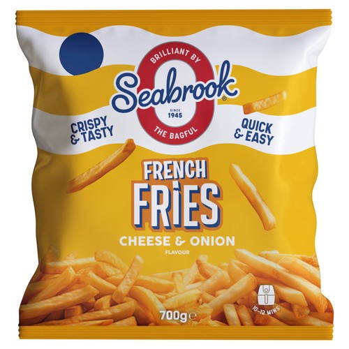 Seabrook Cheese & Onion French Fries 