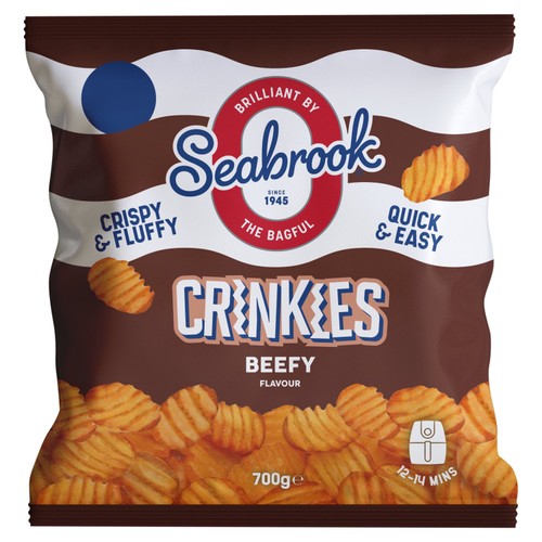 Seabrook Beefy Potato Crinkles 