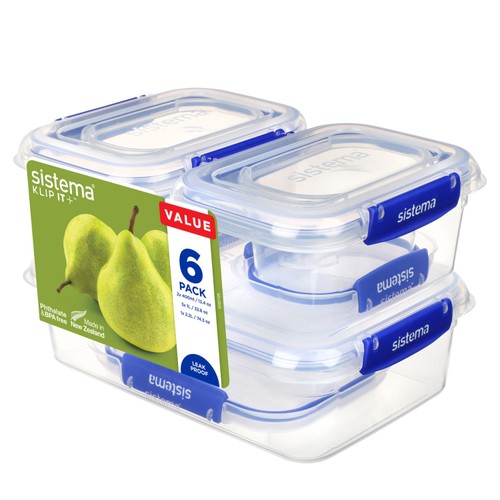 Sistema Klip It Plus Food Storage Containers