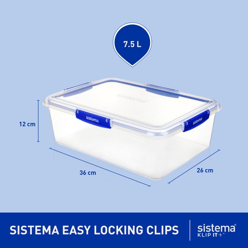 Sistema Klip It Plus Food Storage Containers 7.5l thumbnail 3