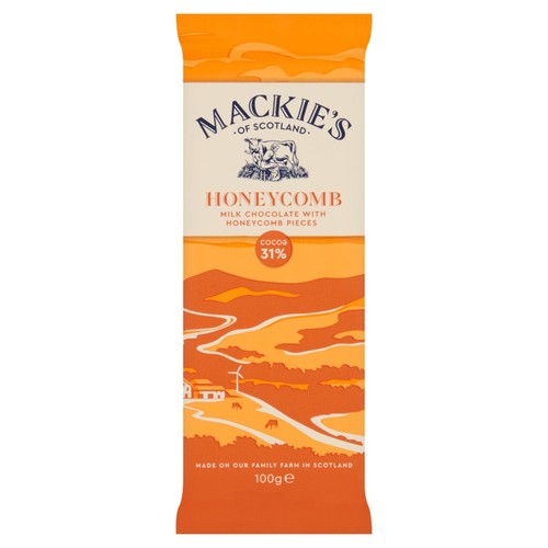 Mackies Honeycomb Milk Chocolate