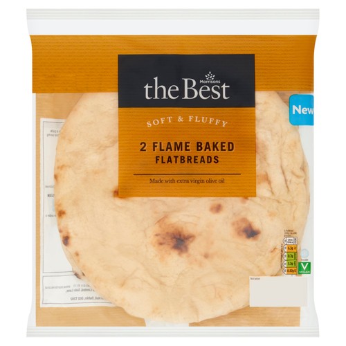 Morrisons The Best Flame Baked Flatbreads  thumbnail 2