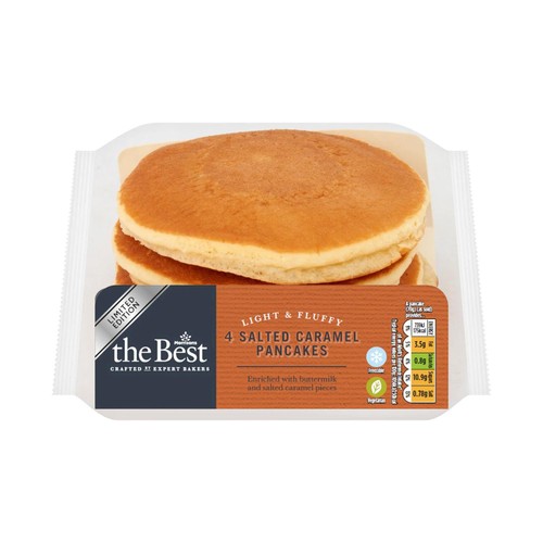 Morrisons The Best Limited Edition Salted Caramel Pancakes 