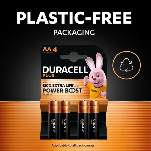 Duracell Plus PBA AA Batteries  thumbnail 4