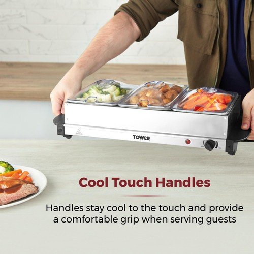 Tower Buffet Server & Plate Warmer thumbnail 6