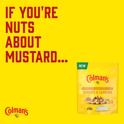 Colman's Honey Mustard Mixed Nuts  thumbnail 4