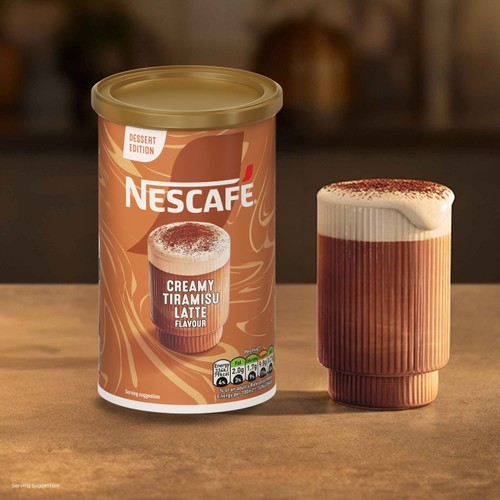 Nescafe Tiramisu Latte Coffee 260g Tub thumbnail 2